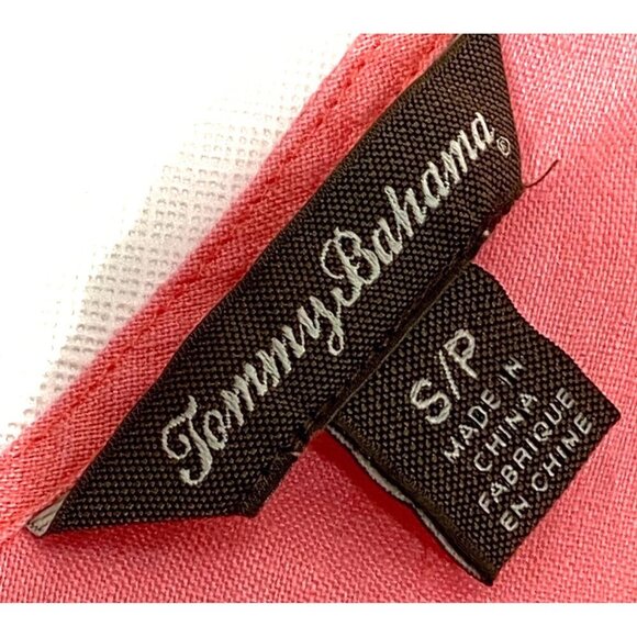 Tommy Bahama Womens Pink Linen Sleeveless V-Neck Top With Back Tie Detail S/P - Picture 4 of 7